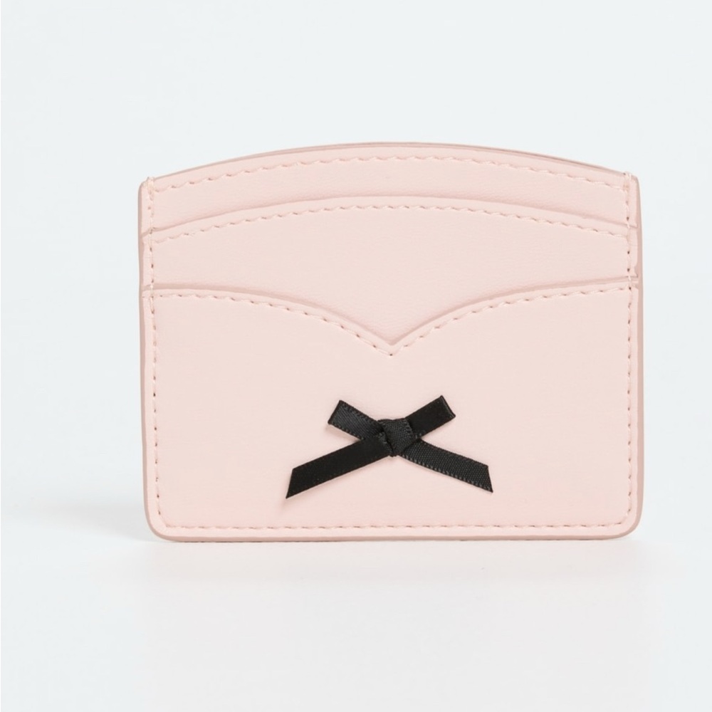 Stoney clover lane shaped card case ballet pink new in envelope